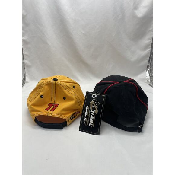 Lot of 2 Chase Authentic Kodak Racing Adjustable Hat #77 Brendan Gaughan - Picture 4 of 9